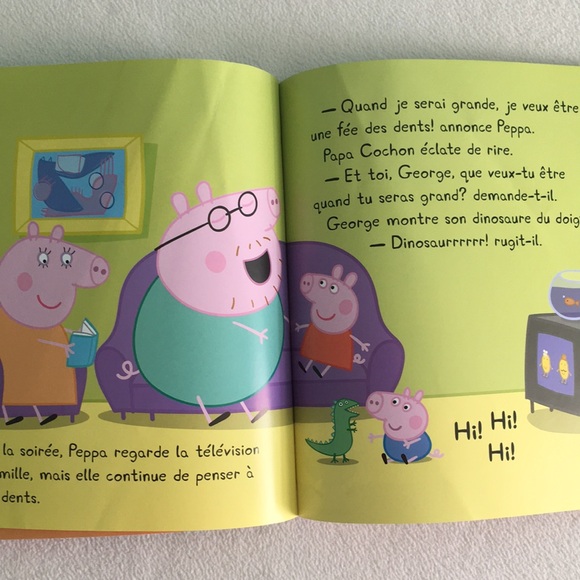 “La fée des dents” French Language Peppa Pig Paperback Book 🇫🇷 - Picture 6 of 16